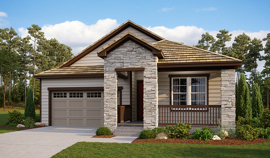The Arlington - Elevation B Exterior B of the Arlington floor plan