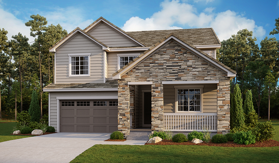 Hopewell floor plan at Independence Richmond American Homes