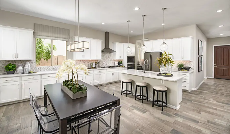 Kitchen of the Raleigh plan in Las Brisas in PHX