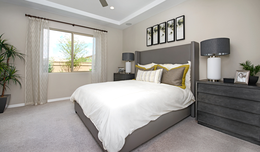 The Raleigh Owner's bedroom of the Raleigh plan in PHX