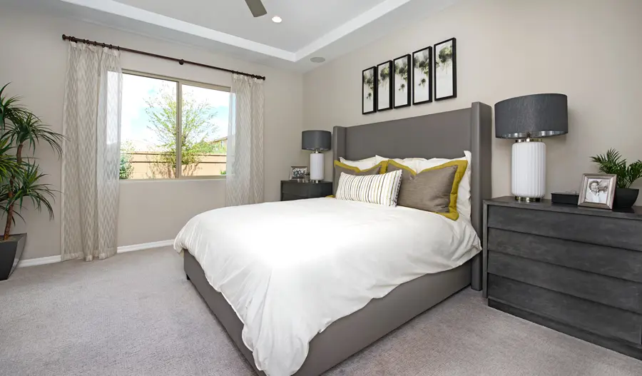 Owner's bedroom of the Raleigh plan in PHX