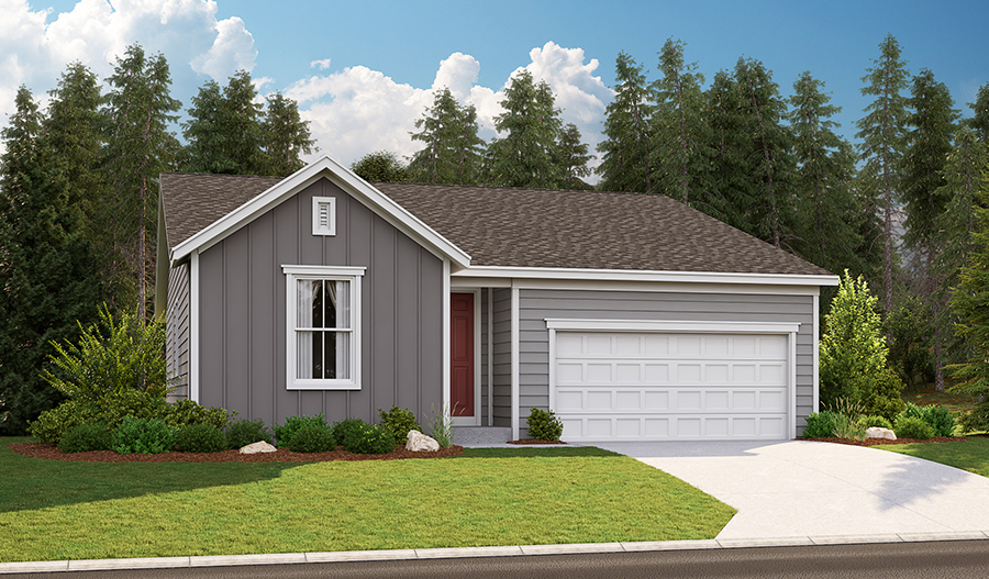 Exterior A of the Alexandrite floor plan