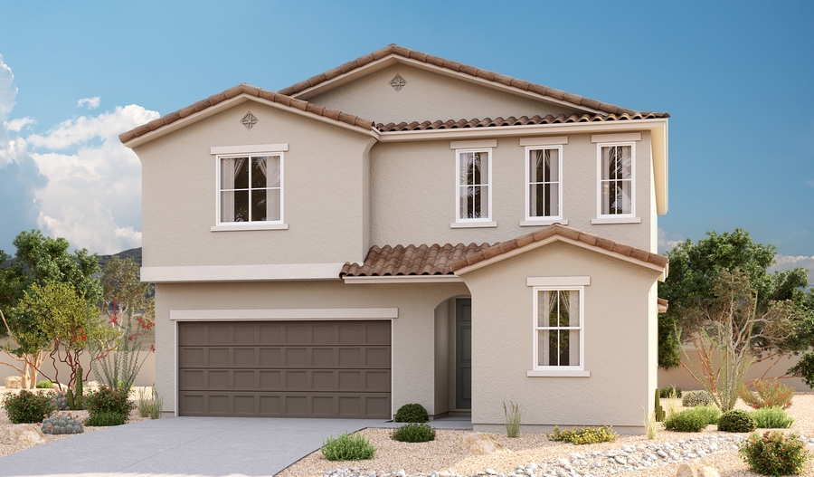 Exterior A of the Moonstone floor plan