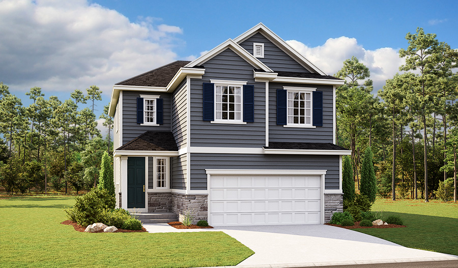 Exterior E of the Lightner floor plan
