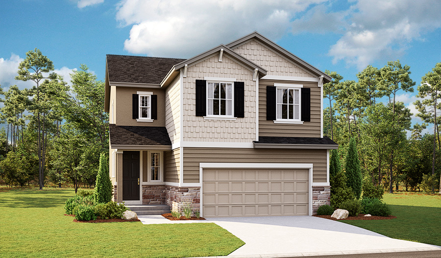 The Lightner - Elevation C Exterior C of the Lightner floor plan