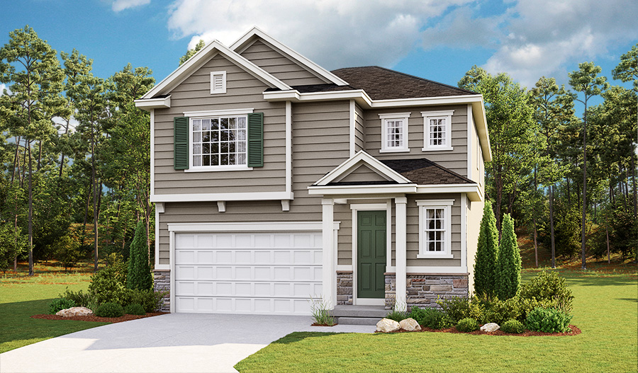 The Liesel - Elevation F Exterior F of the Liesel floor plan