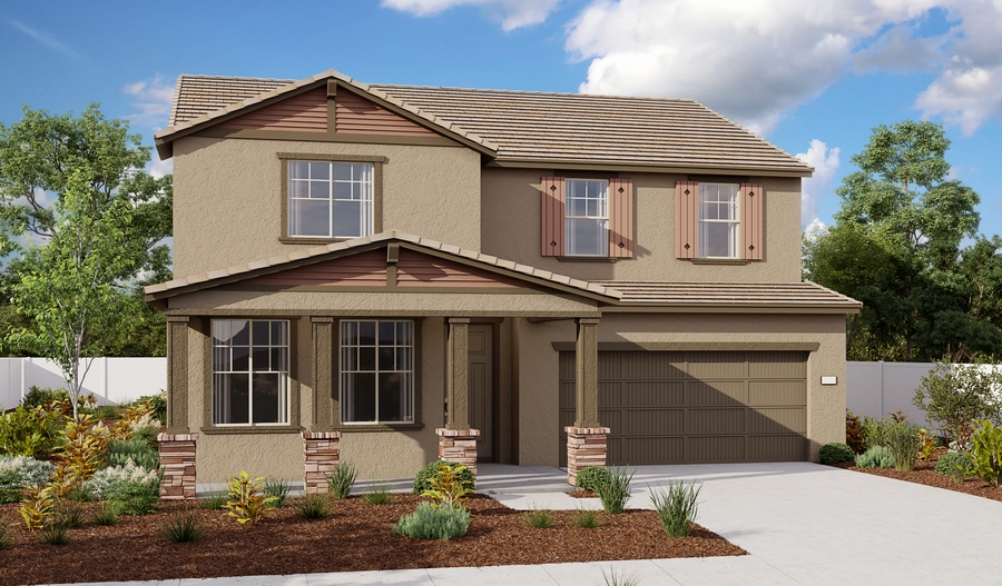 Exterior C of the Ammolite floor plan