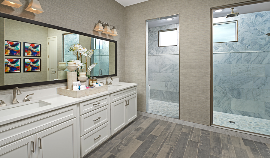 Owner's bath of the Holbrook plan in Tucson