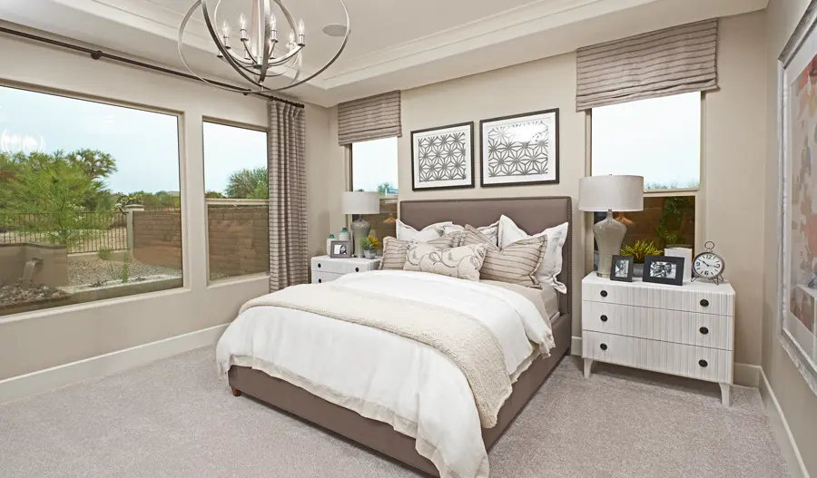 Owner's bedroom of the Holbrook plan inTucson