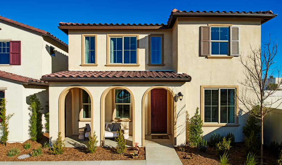 Braden floor plan at Blossom at Wildrose Village Richmond American Homes