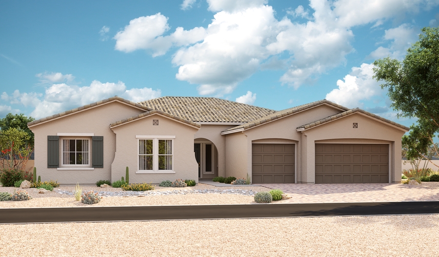 The Rocco - Elevation A Exterior A of the Rocco floor plan