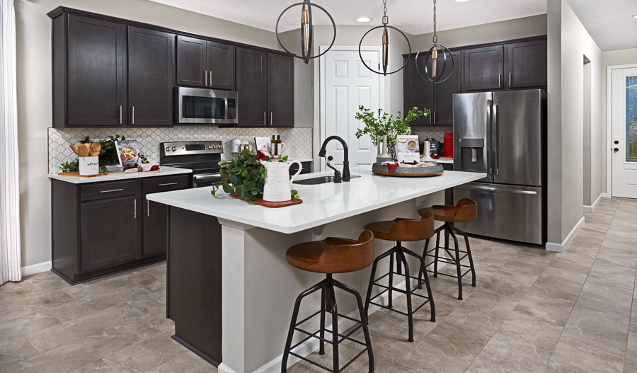 Kitchen of the Ruby plan in ORL