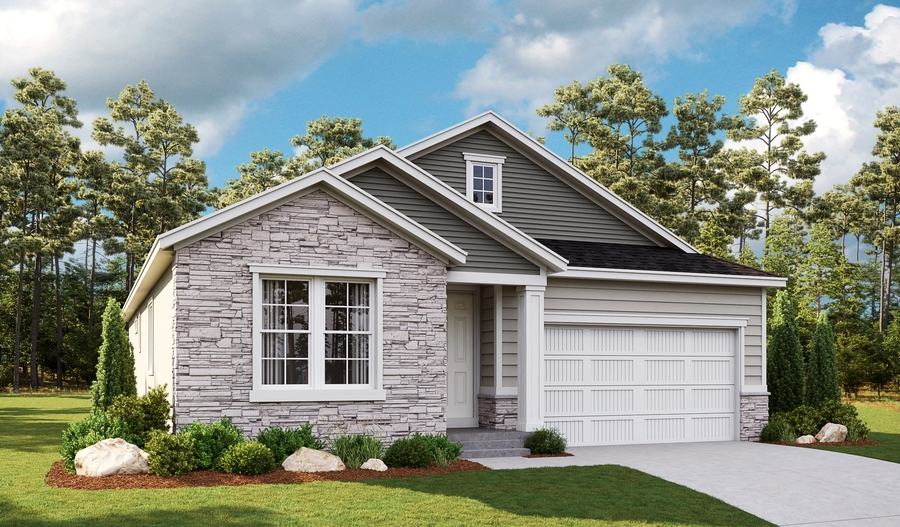 The Avalon - Elevation C Exterior C of the Avalon floor plan