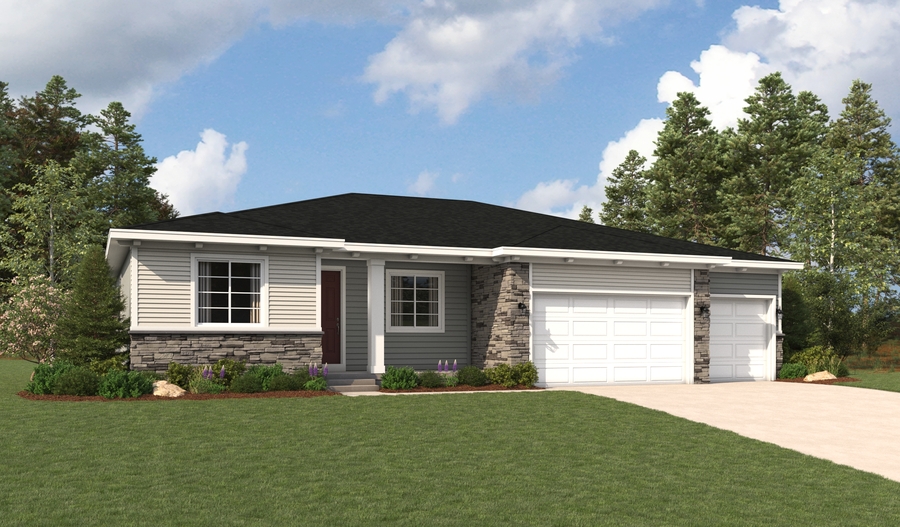 Exterior C of the Helena floor plan
