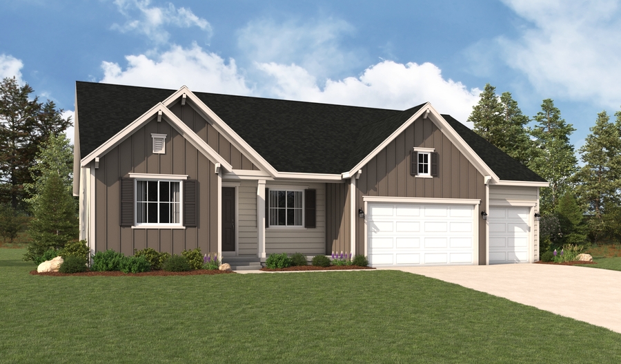 Exterior E of the Helena floor plan