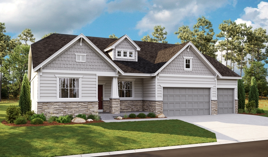 The Helena II - Elevation C Exterior C of the Helena II floor plan