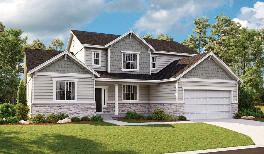 The Jessica - Elevation C Exterior C of the Jessica floor plan
