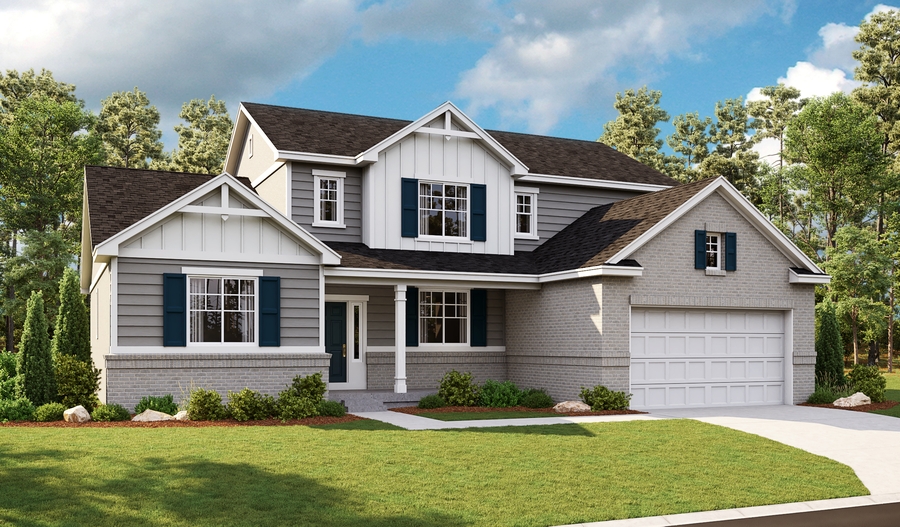 The Jessica - Elevation D Exterior D of the Jessica floor plan
