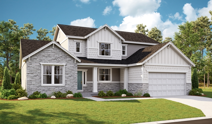 The Jessica - Elevation F Exterior F of the Jessica floor plan