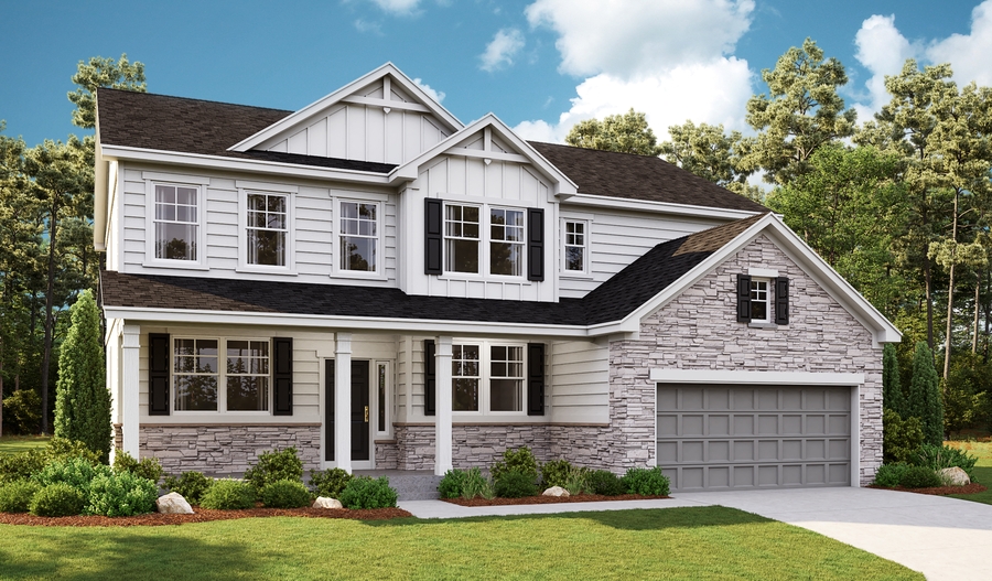 Exterior J of the Daniela floor plan