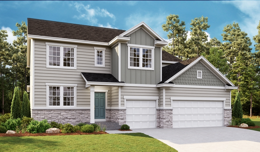 Dillon floor plan at Mallard Bay Richmond American Homes