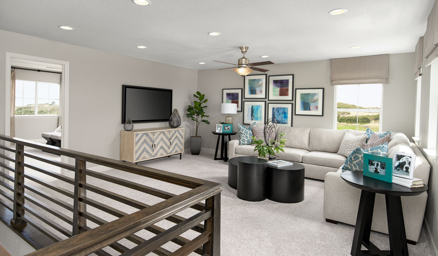 The Seth Loft of the Seth plan in Denver