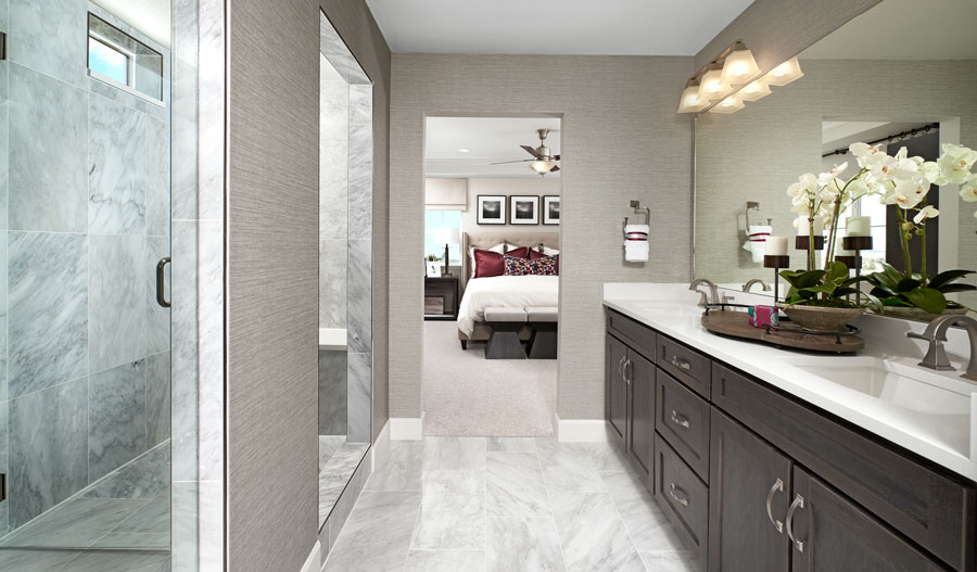 The Seth Owner's bathroom of the Seth plan in Denver