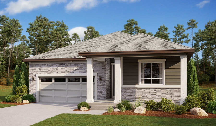 The Arlington - Elevation E Exterior E of the Arlington floor plan