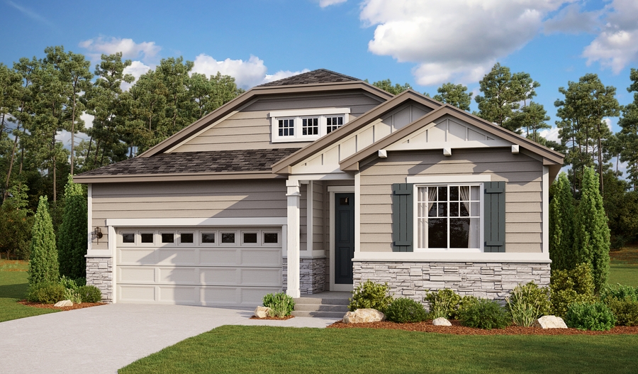 The Arlington - Elevation C Exterior C of the Arlington floor plan