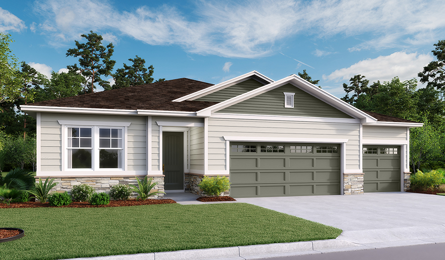 Exterior L of the Slate floor plan