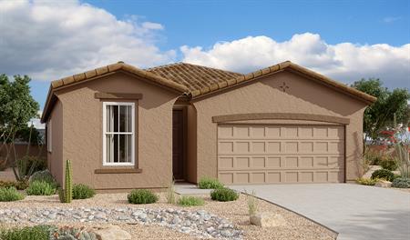 Exterior A of the Sunstone floor plan