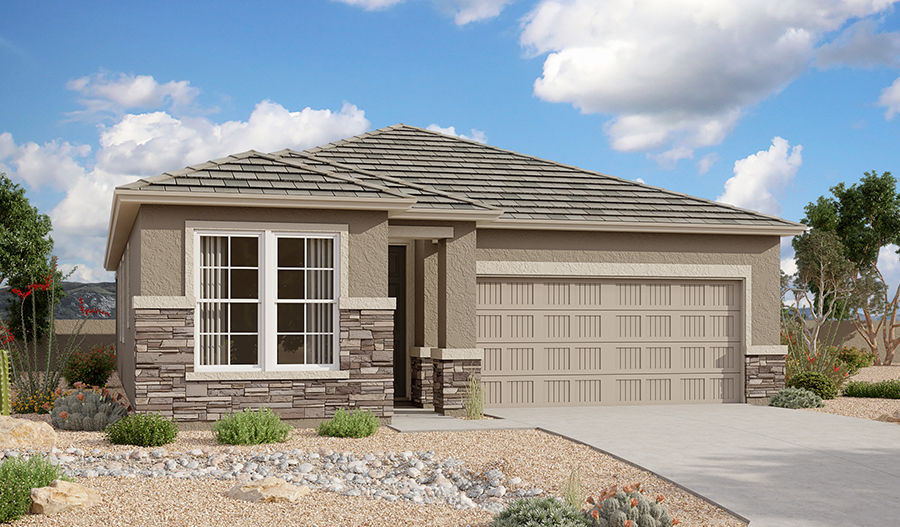 Exterior C of the Jonquil floor plan