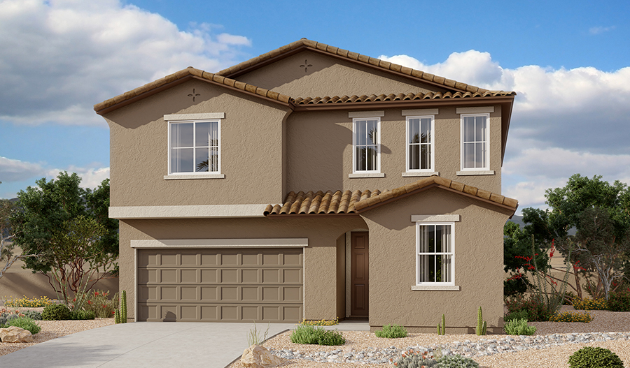 Exterior A of the Moonstone floor plan