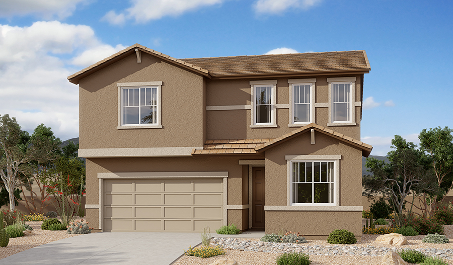 Moonstone floor plan at Seasons at Red Rock Richmond American Homes