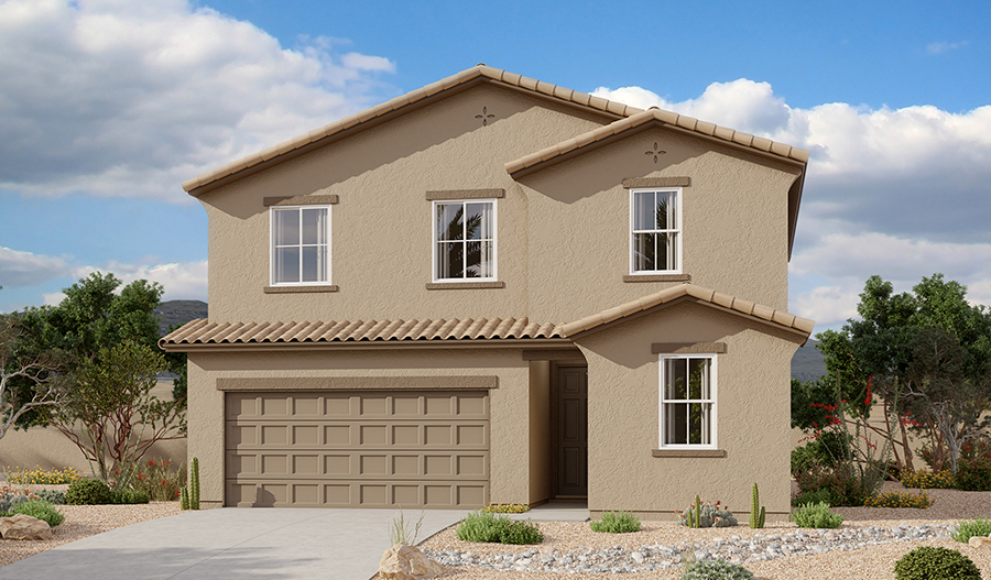 Exterior A of the Pearl floor plan