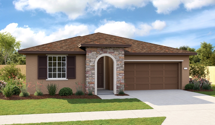 Agate floor plan at Seasons at Thoroughbred Acres Richmond American Homes