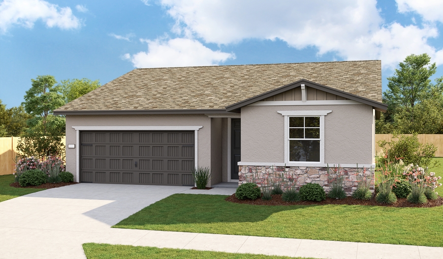 Exterior B of the Amethyst floor plan