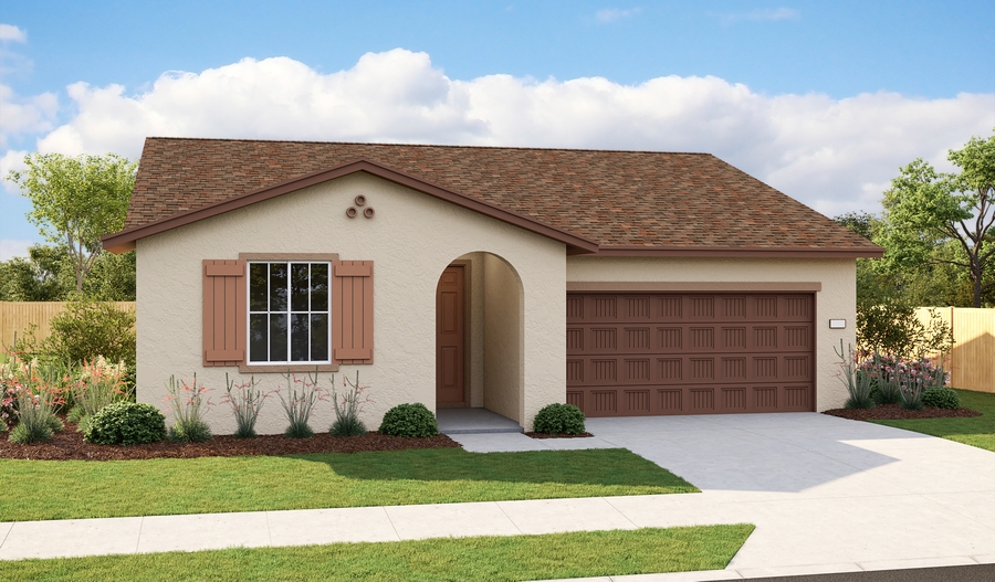 Exterior A of the Onyx floor plan