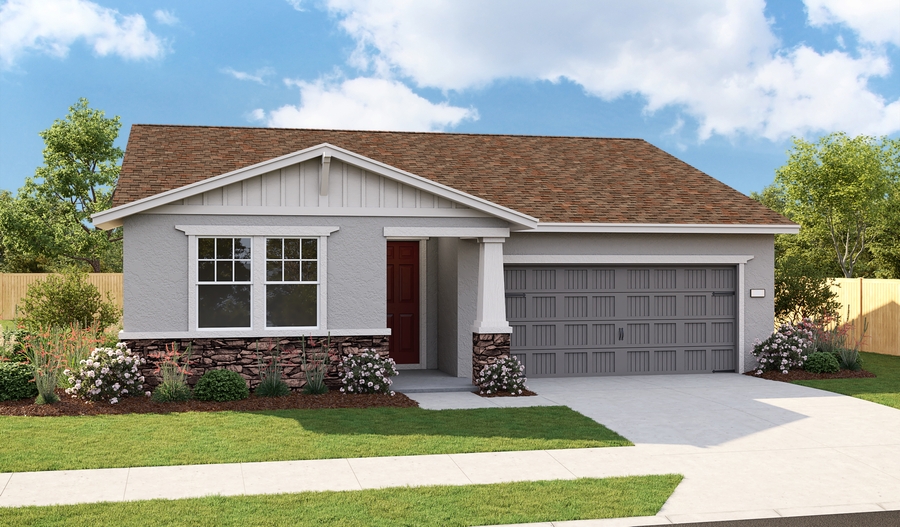 Exterior B of the Onyx floor plan
