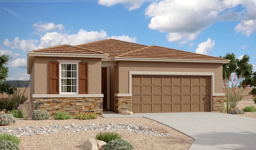 Exterior C of the Peridot floor plan