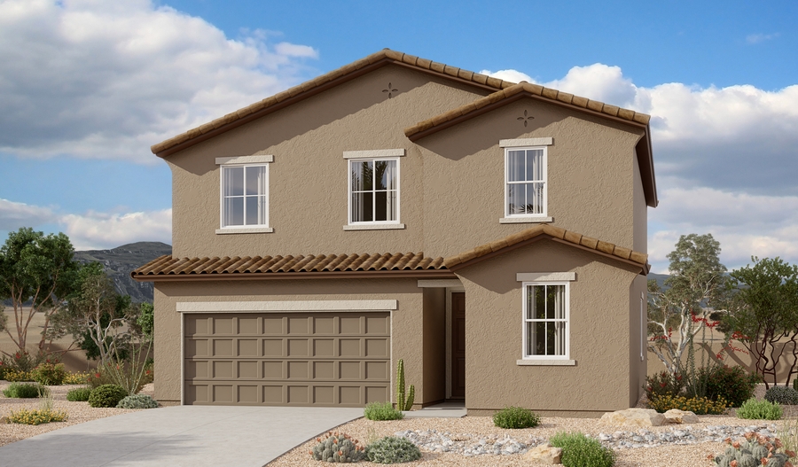 Exterior A of the Pearl floor plan