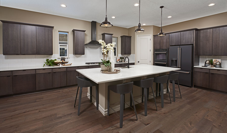 Kitchen Kitchen of the Pinecrest plan in Denver
