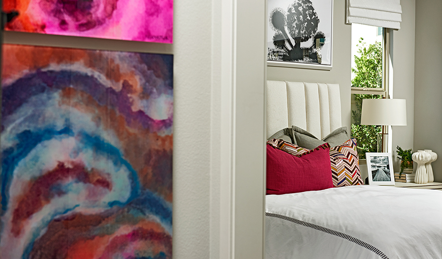 The Avalon Owner's bedroom of the Avalon plan in Riverside