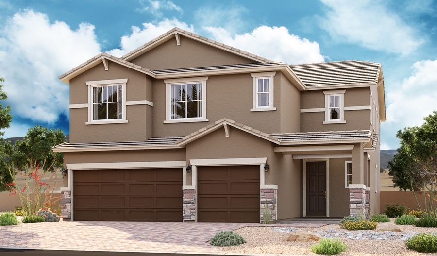The Yorktown - Elevation B Exterior B of the Yorktown floor plan