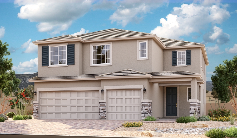 The Yorktown - Elevation C Exterior C of the Yorktown floor plan