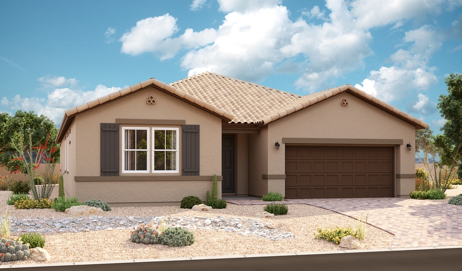 The Cassandra - Elevation A Exterior A of the Cassandra floor plan