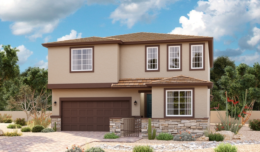 Exterior C of the Moonstone floor plan