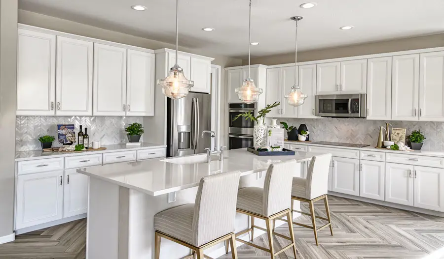 Kitchen of the Deacon plan in PHX