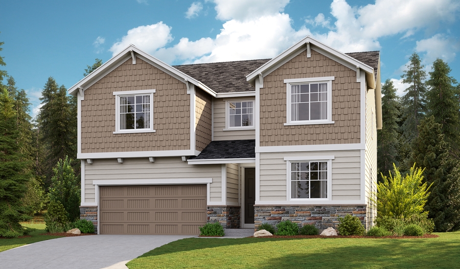 Coronado floor plan at Forest Glen Richmond American Homes