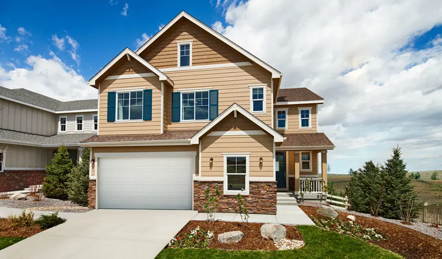 Exterior of a stunning new home